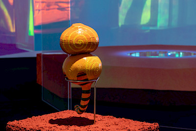 Evan Ifekoya, The Central Sun, 2022, Ausschnitt, Photo: Lorenzo Pusterla, Courtesy the artist