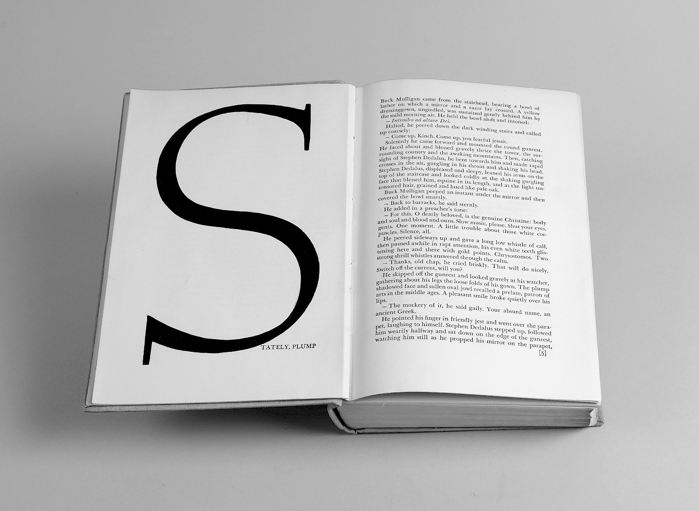 Erste Seite der Ulysses-Ausgabe bei Random House, 1934