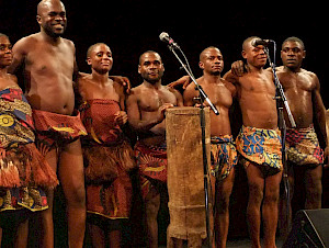 Ndima bringen am 2. Mai polyphonen Gesang aus Zentralafrika auf die Bühne.
