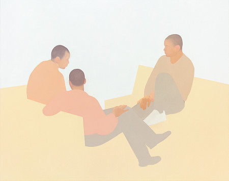 Manuel Stehli, ohne Titel, 2022, 190 x 240 cm, Öl auf Leinwand