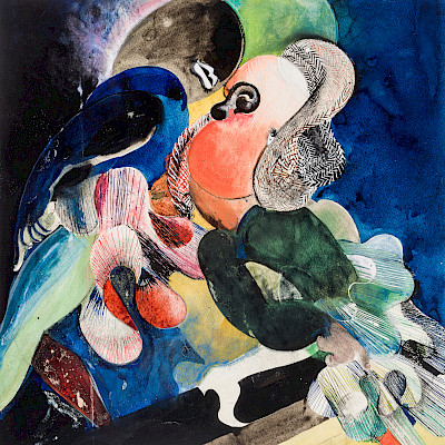 Friedl Dicker-Brandeis, Flirtendes Paar II (1921–1923)
© Kunstsammlung und Archiv der Universität für angewandte Kunst Wien, 
Foto: Manuel Carreon Lopez