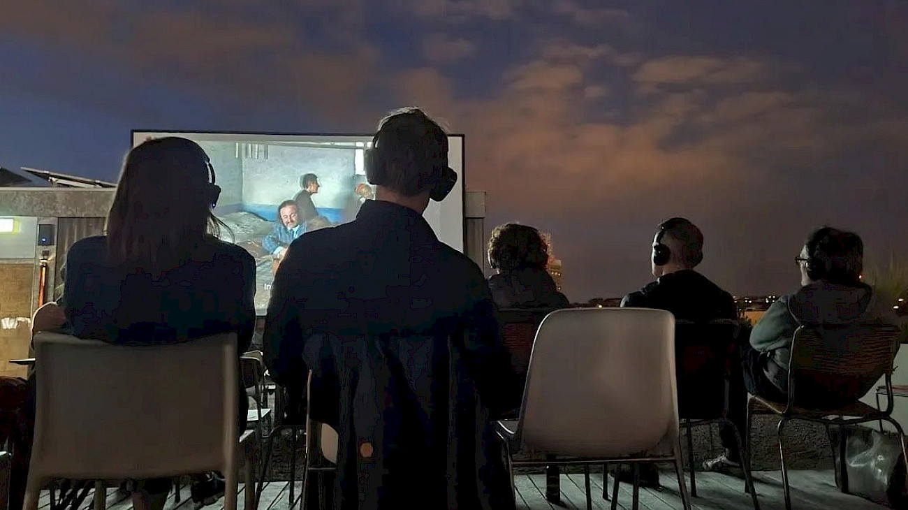 Kino auf dem Zollhausdach © Genossenschaft Kalkbreite