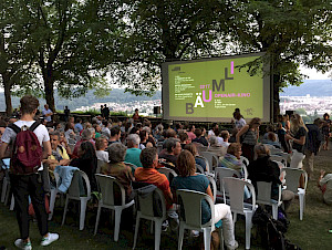 Das Bäumli Open-Air in Winterthur. © Kino Nische
