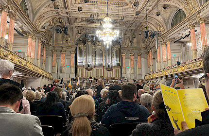 My first time... in the Tonhalle