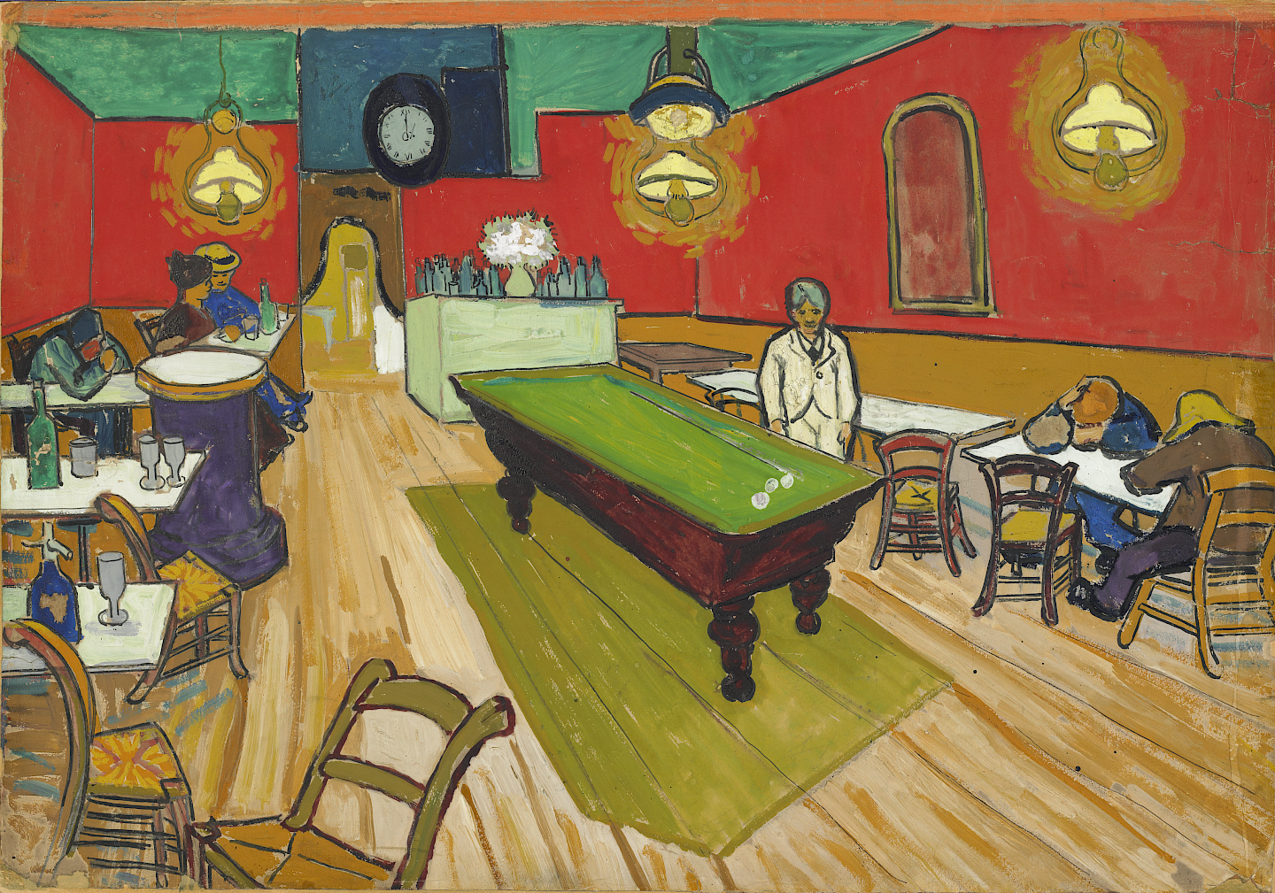 Vincent van Gogh
Le Café de nuit à Arles, 1888
Kunst Museum Winterthur, Hahnloser/Jaeggli Stiftung