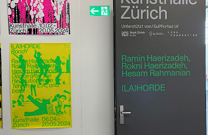 My first time ... at the Kunsthalle Zürich