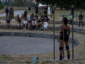lo.me, Ultra, 2023, Photo von Sévérine Kpoti / Biennale für Freiburg 2