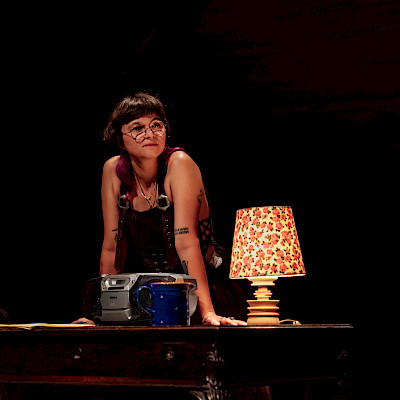 Margaux Huber: Le Gay Printemps, short cut geraniums stage version