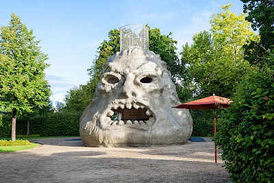 ‘Zardoz‘ by Monster Chetwynd. Installation view, Kunsthaus Zürich, 2025. Photo: Franca Candrian, Kunsthaus Zürich© Monster Chetwynd