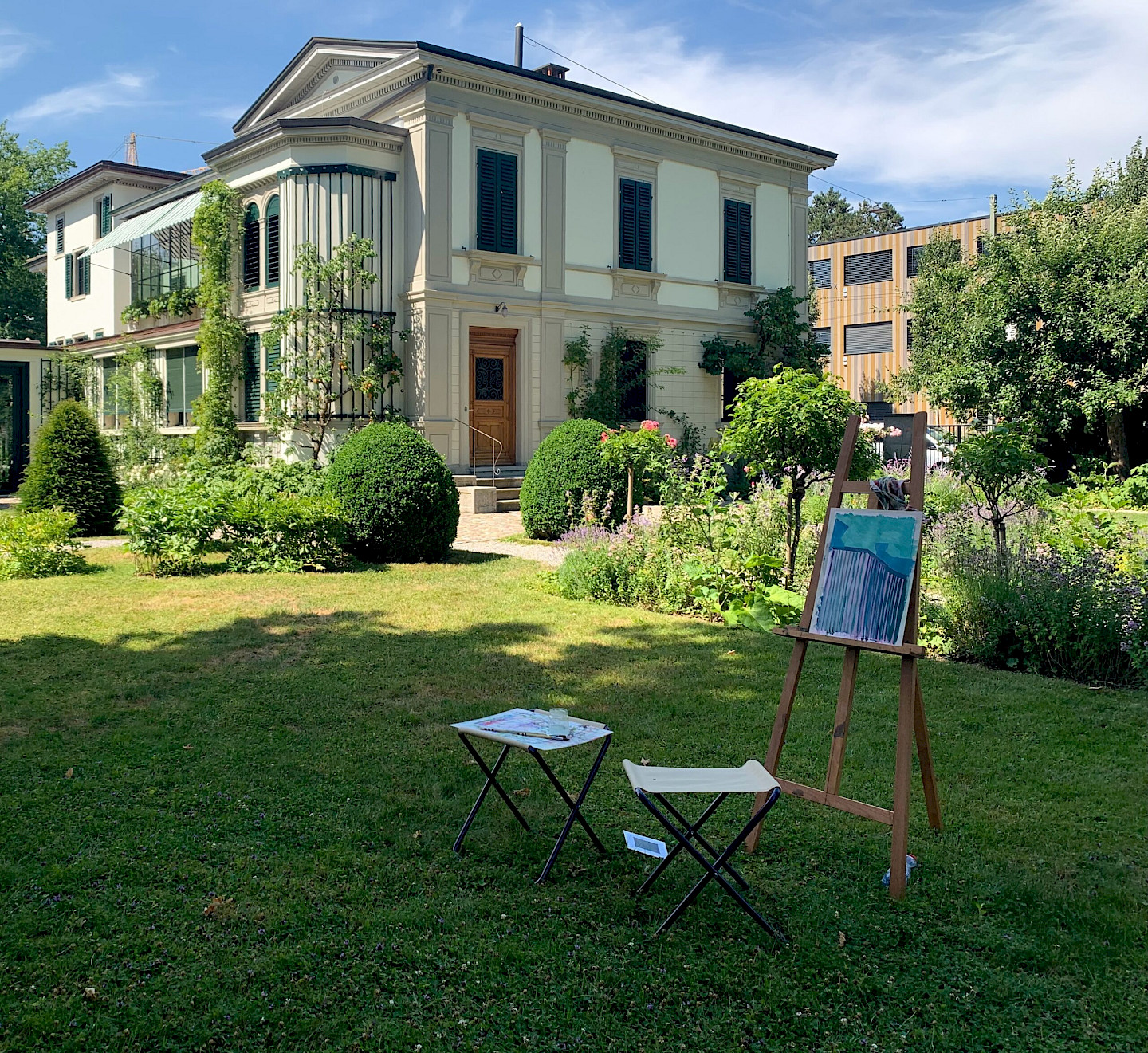 New gardens at the Kunst Museum Winterthur