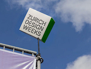 Der Würfel, Erkennungszeichen der Zurich Design Weeks. Foto: Nora Dal Cero for Zurich Design Weeks