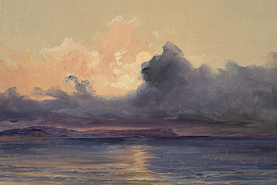 Carl Blechen 
Meeresstudie, 1829