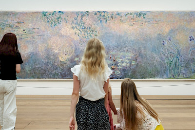Claude Monet, Le Bassin aux nymphéas avec iris, 1914/1922, Kunsthaus Zürich, Geschenk Emil G. Bührle, 1952