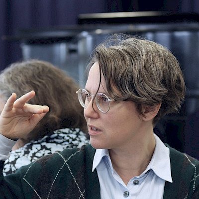 Sabina Leone, Kursleiterin bei Galotti Musikwerkstatt