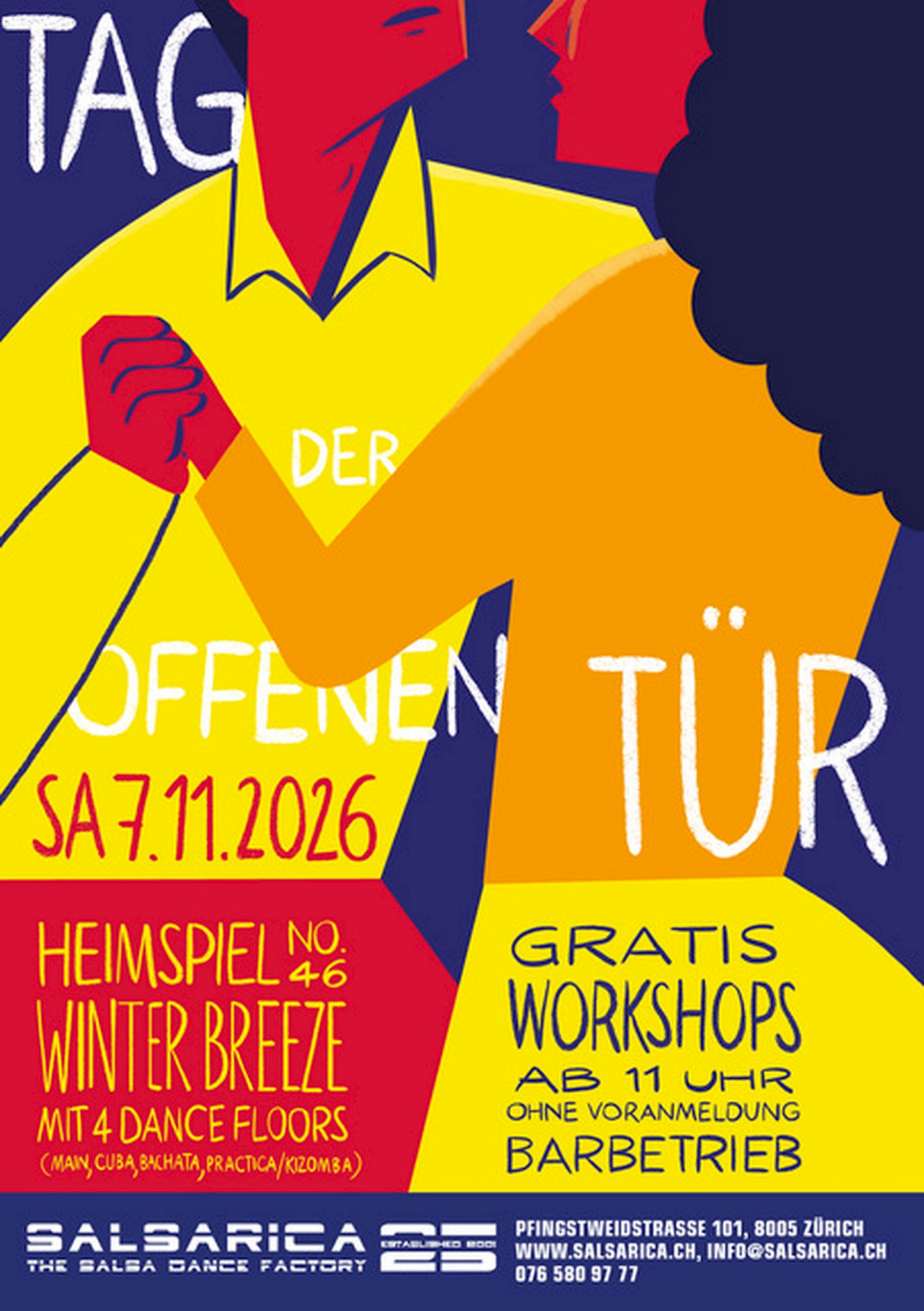 Tag der offenen Tanztür bei SalsaRica
