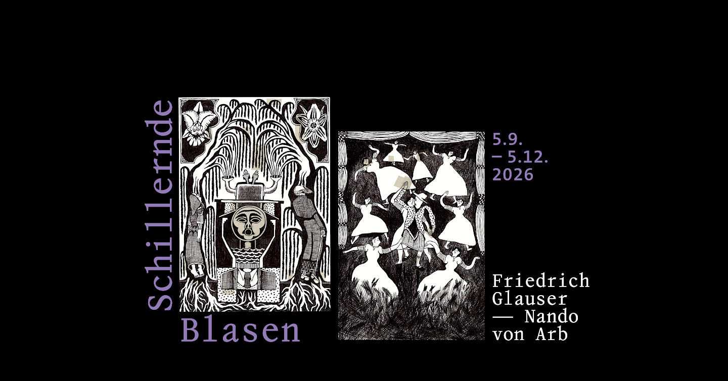 Nando von Arb, Zeichnung zu Glauser «Damals in Wien», 2026 | Bildgrafik: Rahel Arnold © Litar / Nando von Arb