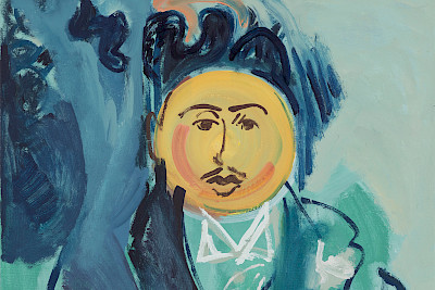 Raphael Egil, Marcel Proust (XIV) (Detail), 2025 © Raphael Egil