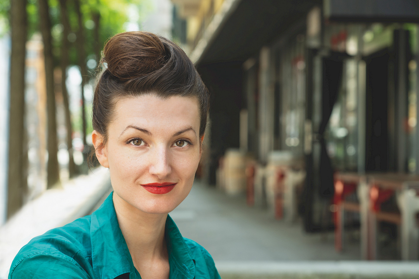 Foto Simone Lappert: Ayse Yavas / © Diogenes Verlag
