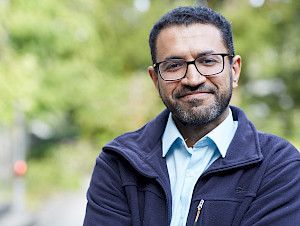 The Egyptian-born author Wagdy El Komy (photograph © by Djamila Grossmann)