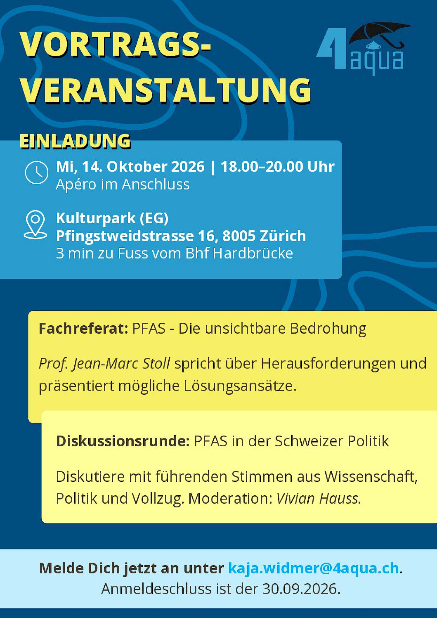 4aqua Vortragsveranstaltung